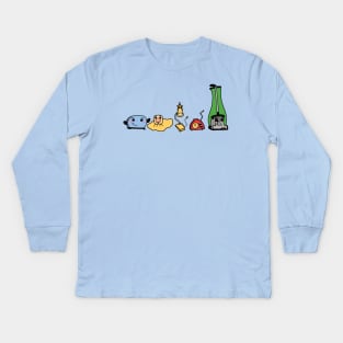 The Gang's All Here! Kids Long Sleeve T-Shirt